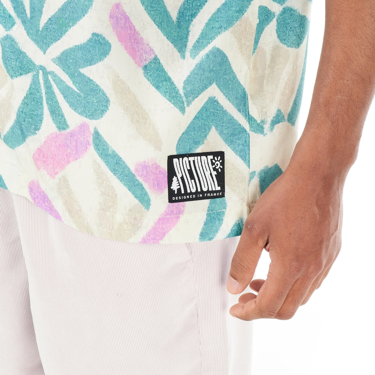 5377:CAMICIA PICTURE MAREEBA SAKA PRINT