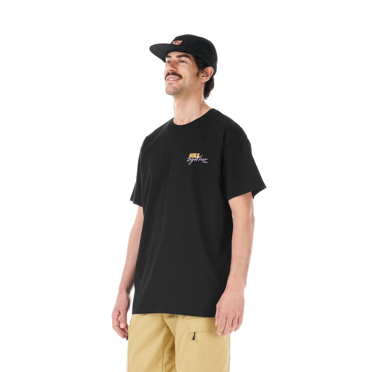 5388:T-SHIRT PICTURE ENDAKO BLACK