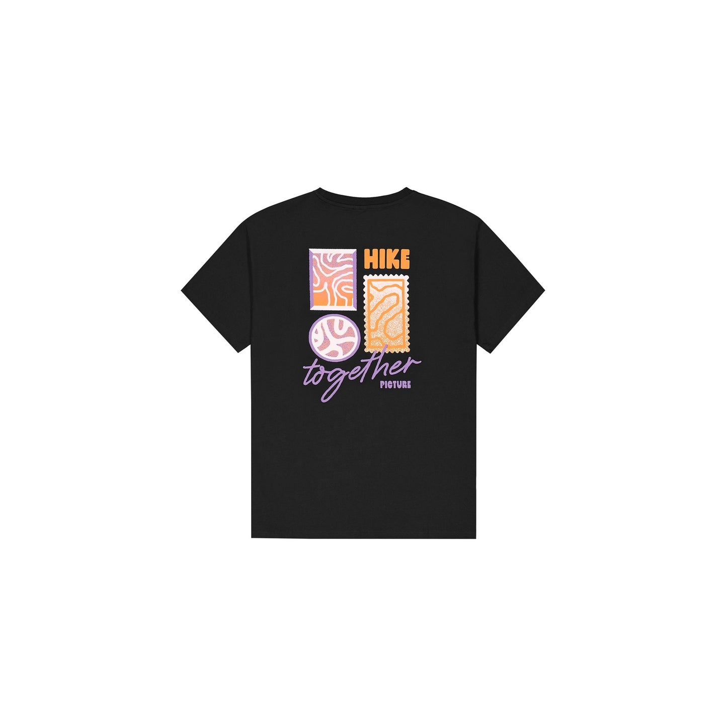 5390:T-SHIRT PICTURE ENDAKO BLACK