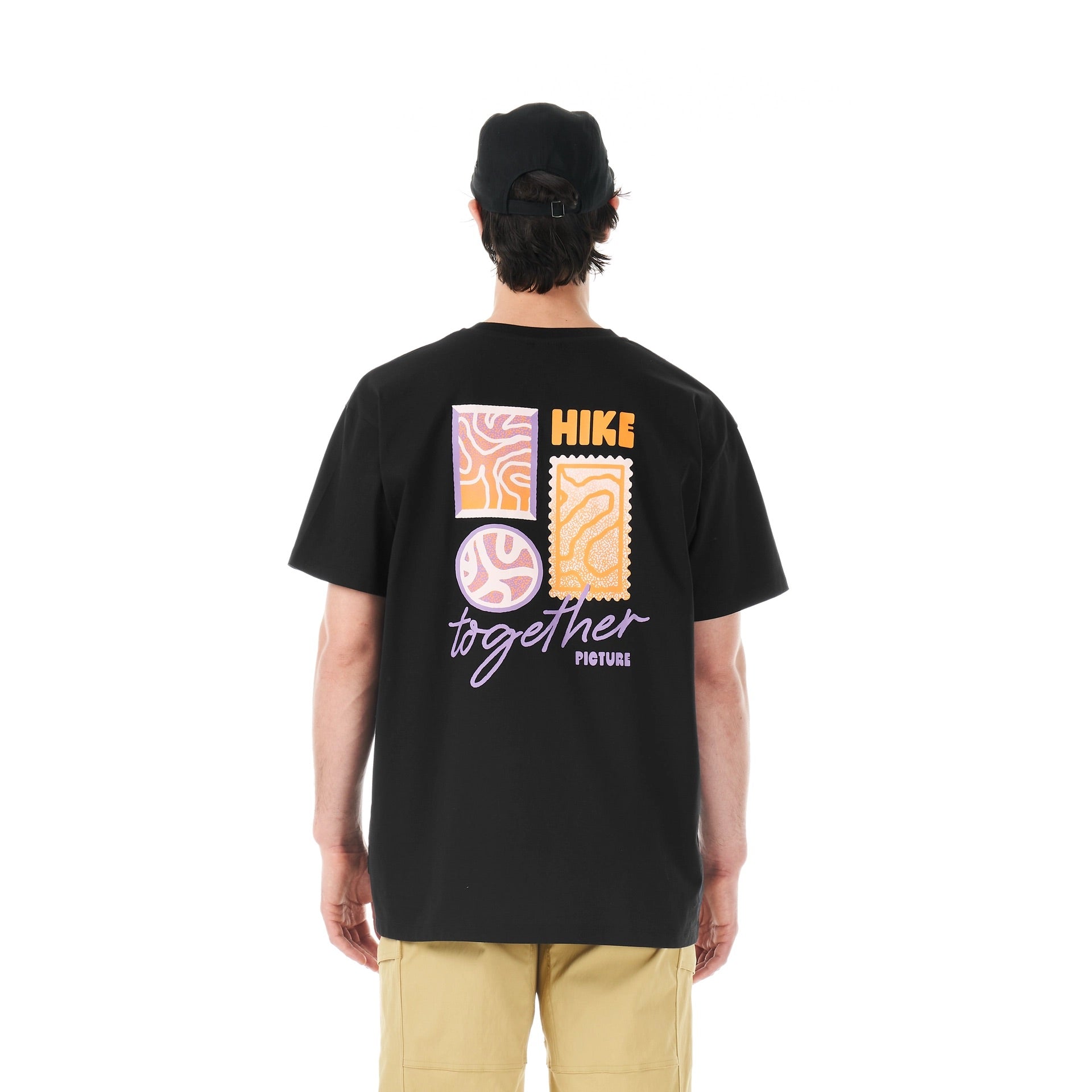 5391:T-SHIRT PICTURE ENDAKO BLACK
