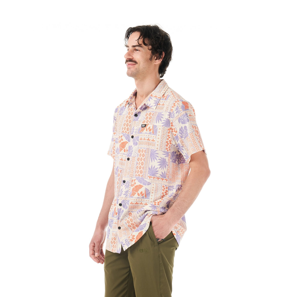 5400:CAMICIA PICTURE KLIVOX JUNGLE CANOPY