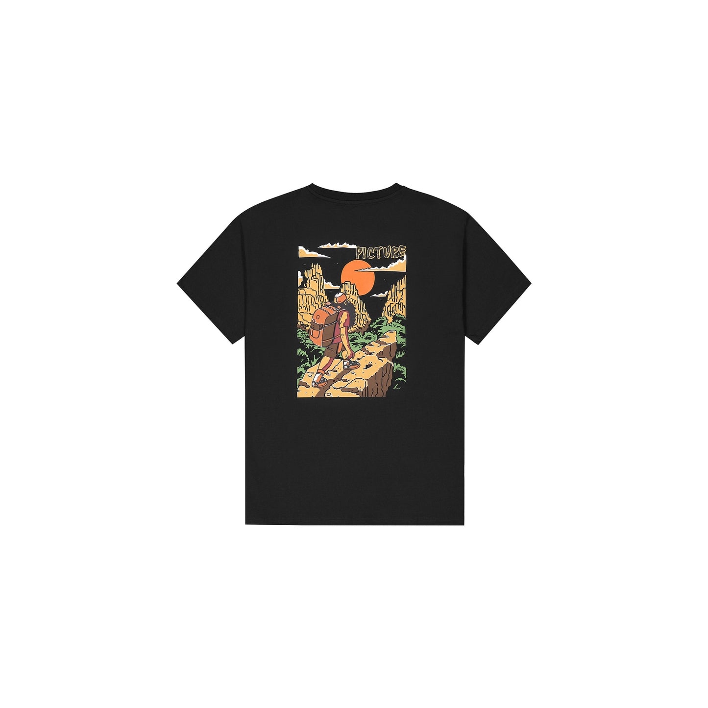 5406:T-SHIRT PICTURE NIGHTKING BLACK