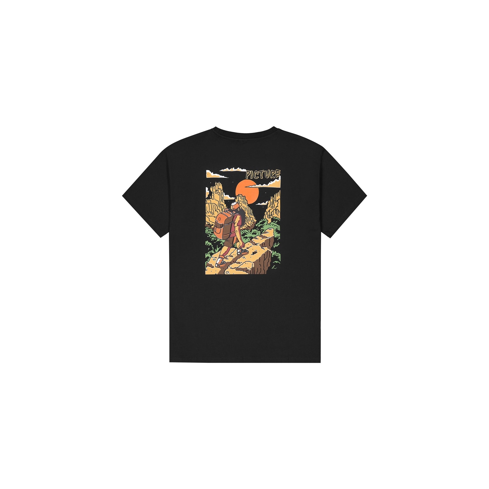 5406:T-SHIRT PICTURE NIGHTKING BLACK