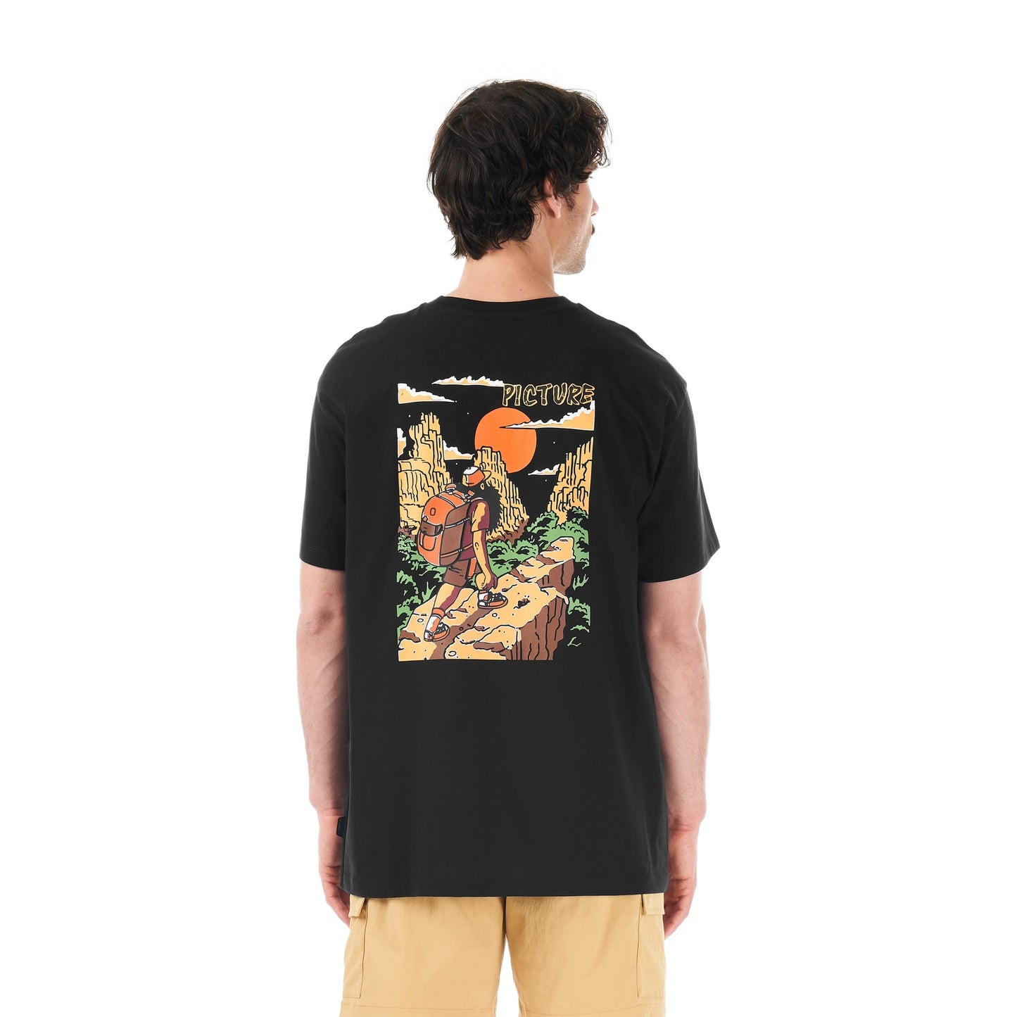 5407:T-SHIRT PICTURE NIGHTKING BLACK