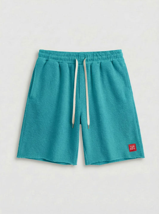 5414:SHORT TURKEY NEW YORK BASIC TURCHESE