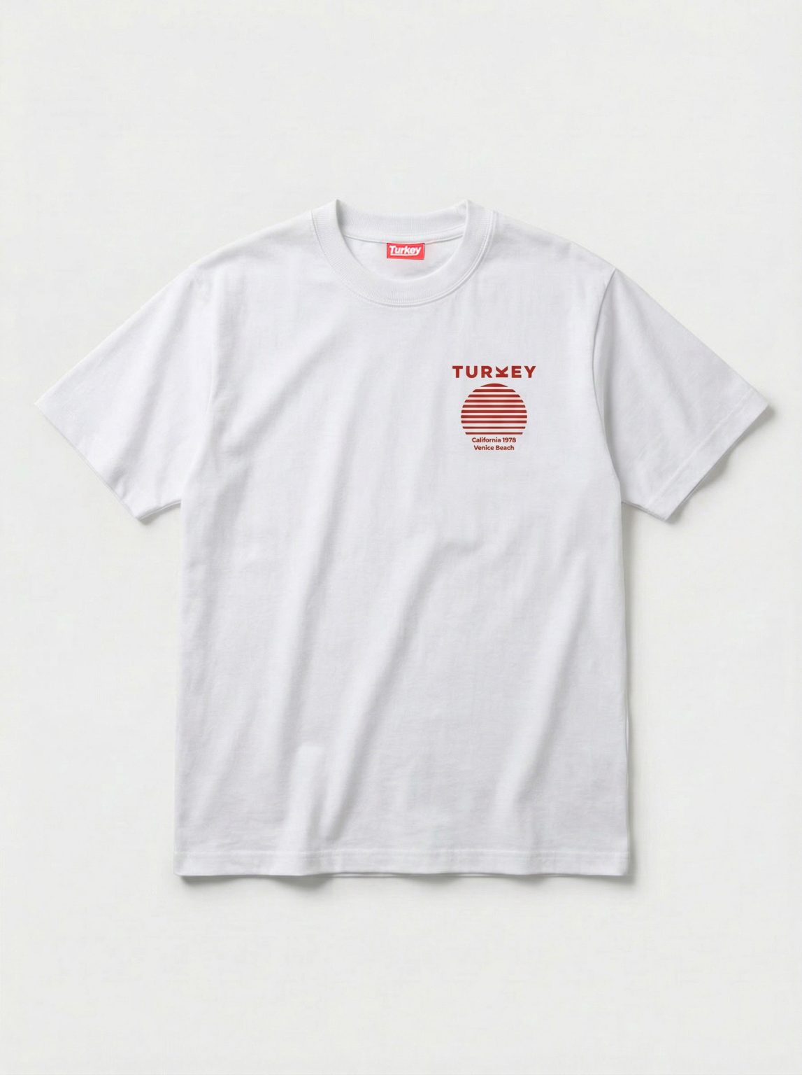 5421:T-SHIRT TURKEY 1978 WHITE