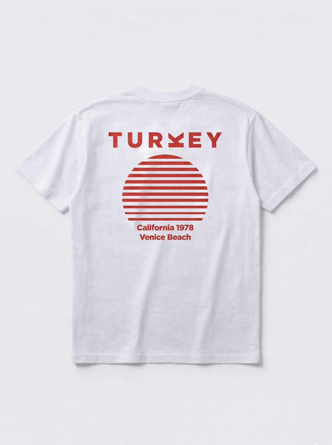 5422:T-SHIRT TURKEY 1978 WHITE