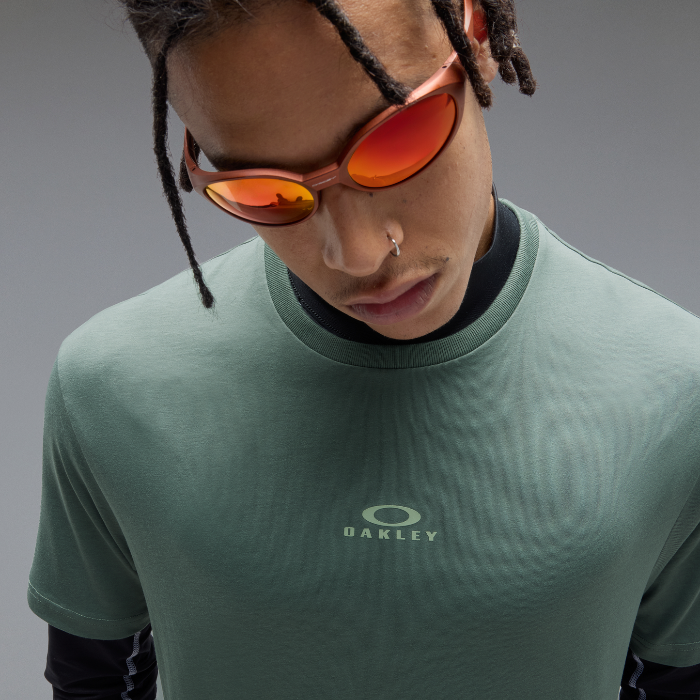 5722:T-SHIRT OAKLEY BARK NEW SS