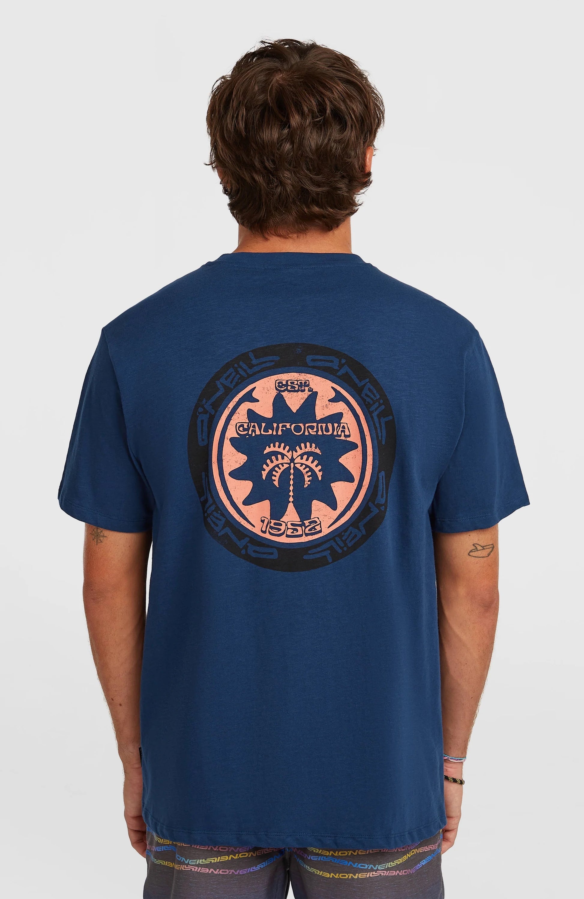 5934:T-SHIRT O'NEILL SLUB BACK PRINT