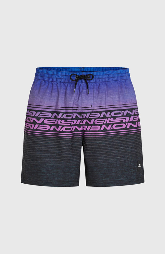 5944:BOARDSHORT O'NEILL LOGO STRIPE 16' BLUE