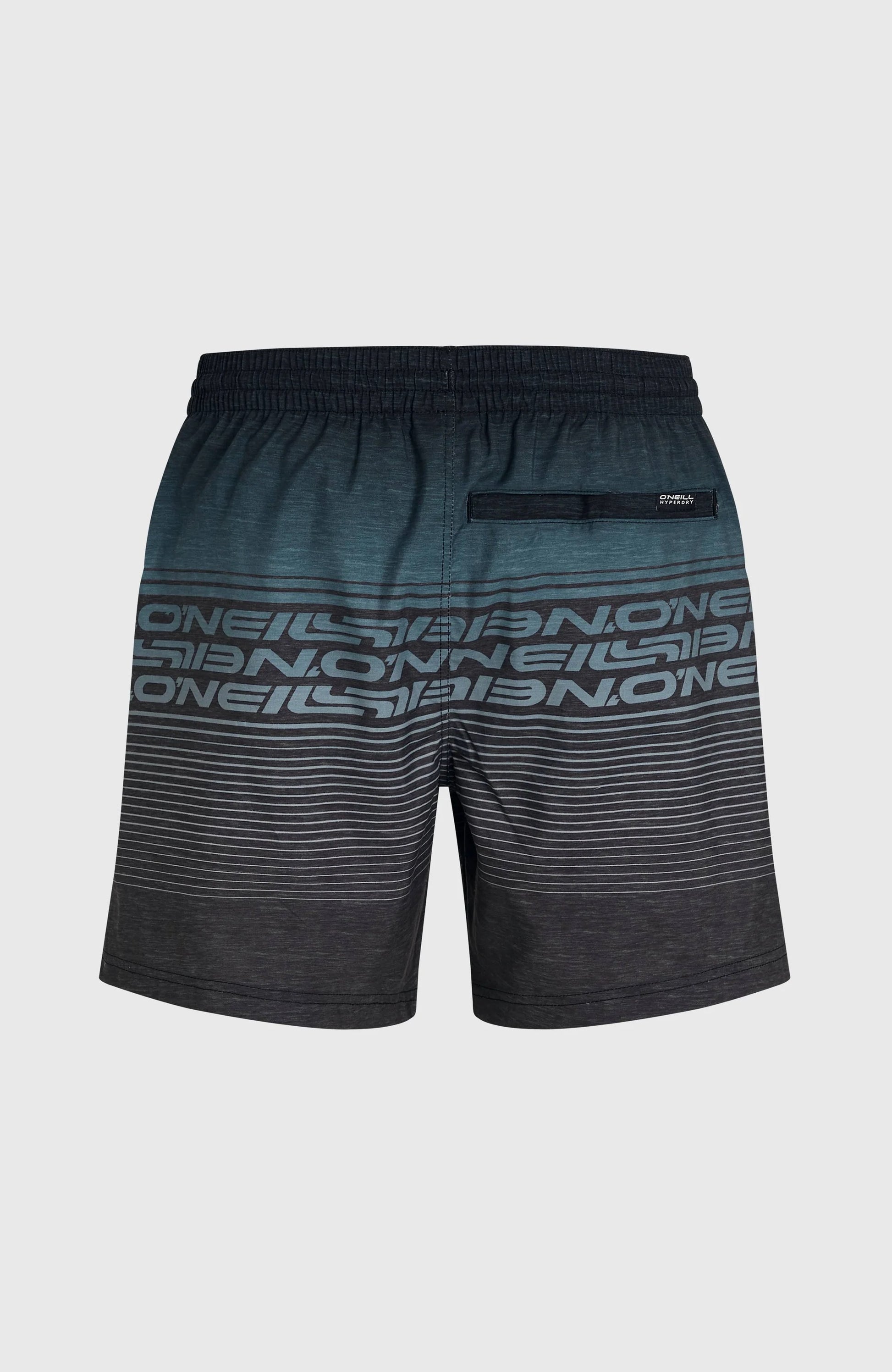 5951:BOARDSHORT O'NEILL LOGO STRIPE 16' BLACK