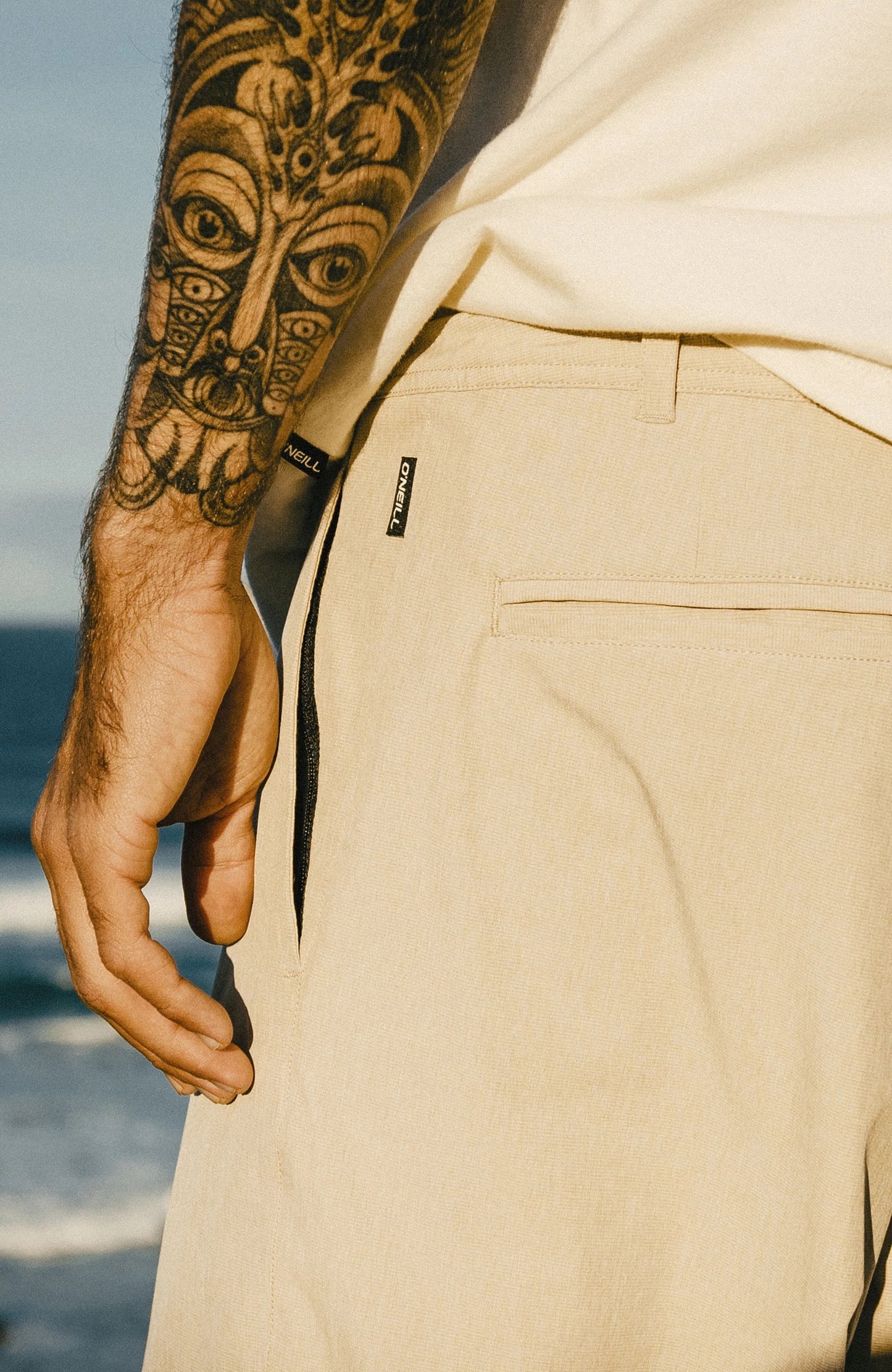 5973:BOARDSHORT O'NEILL HYBRID 19' COCOA