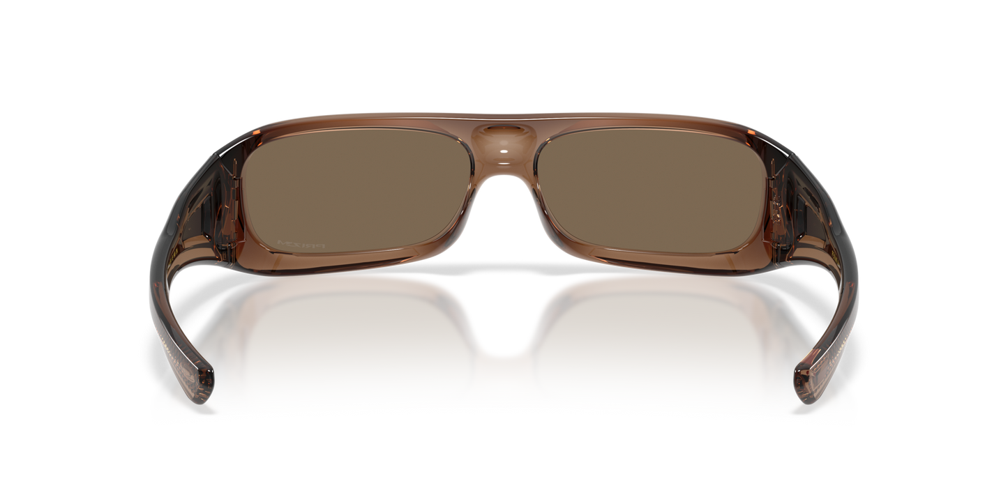 6140:OCCHIALI OAKLEY PERMIAN BROWN SMOKE