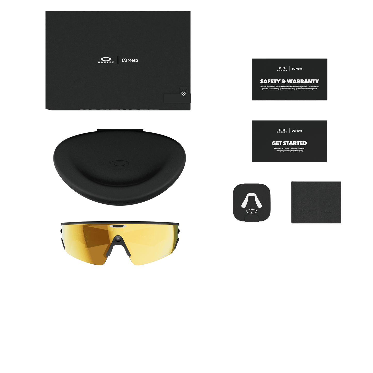 6275:OCCHIALI OAKLEY META VANGUARD 24K