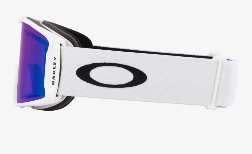 MASCHERA OAKLEY LINE MINER WHITE/ARG L