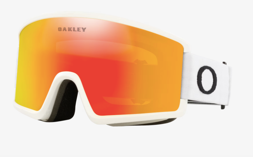 MASCHERA OAKLEY TARGET LINE WHITE RED