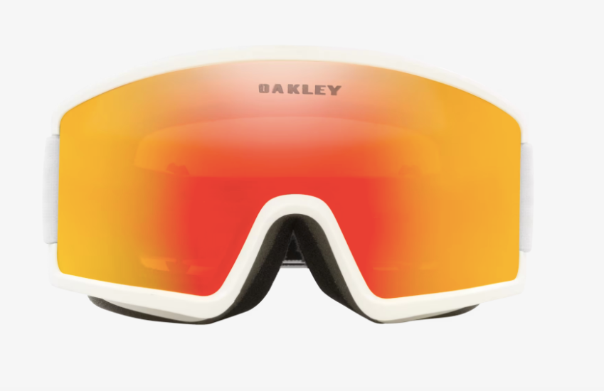 MASCHERA OAKLEY TARGET LINE WHITE RED