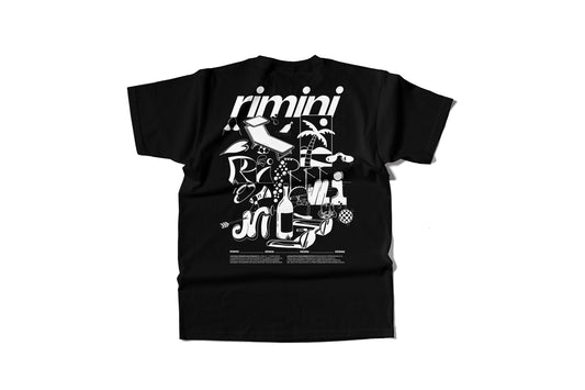 DISTRETTO MARE T-SHIRT RIMINI NERO